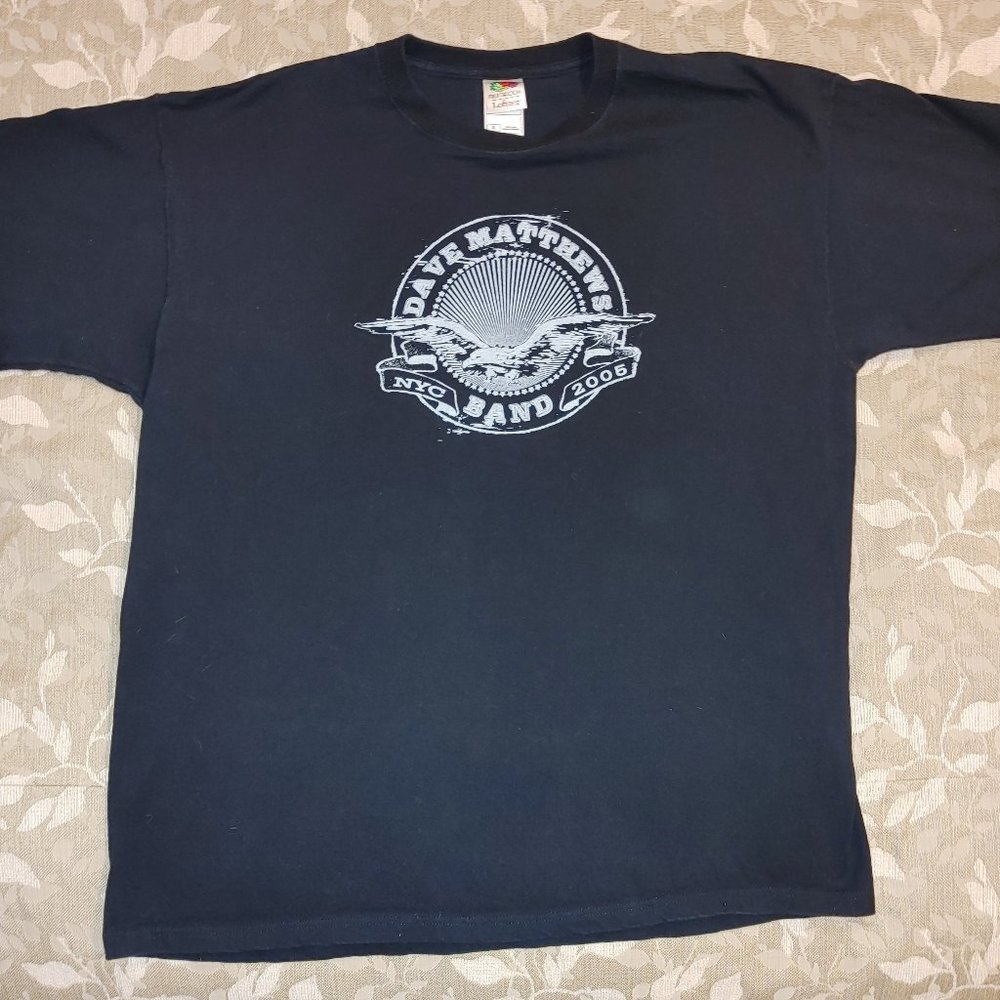 DMB! Vintage Dave Matthews Band Roseland Ballroom 2005 NY Tour Stop SS T-Shirt